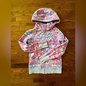 Ivivva Lululemon Scuba Hoodie Jacket Girls Size 10